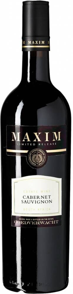Restposten - Maxim Cabernet Sauvignon Robertson Valley - South Africa 2022 Goedverwacht Family Wines