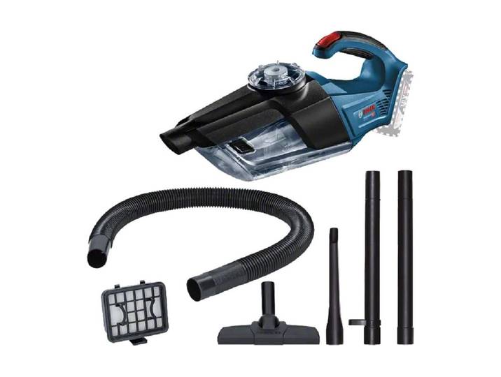 BOSCH PROFESSIONAL Akku-Handstaubsauger 18 V-1 Professional , blau (bunt), Akkusauger, Akku-Handstaubsauger
