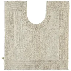 Rhomtuft WC Vorleger mit Ausschnitt Prestige 60x60 cm | natur-jasmin - beige