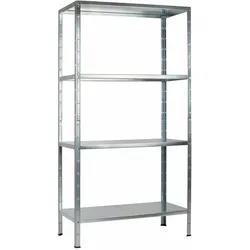 Schulte Regalwelt, Kellerregal, Stecksystem-Grundregal 4 Böden