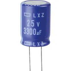 RAD LXZ 25/3K3B - ELKO, 3300μF, 25V, 105°C
