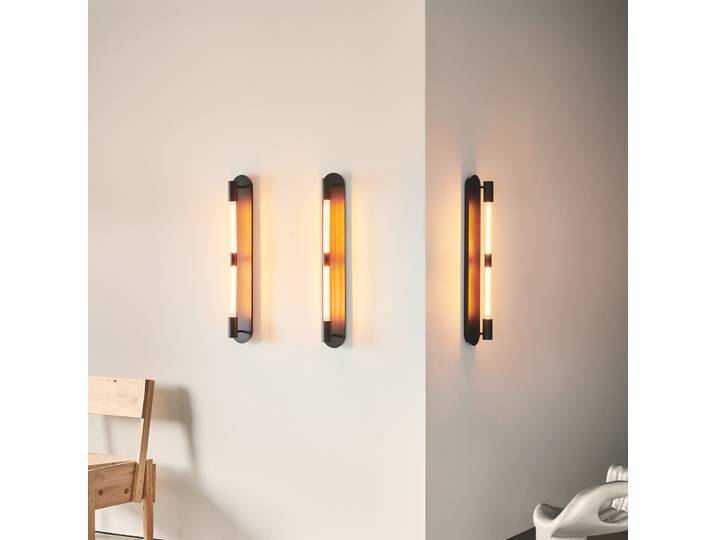Applique murale Liberty Double Black - DESIGN BY US - Salon / séjour - Métal - Multi-ampoules