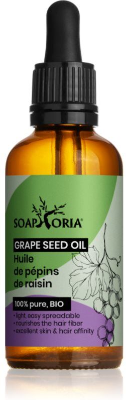 Soaphoria Organic Grape Seed Oil Traubenkernöl für straffe Haut 50 ml