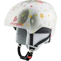 ALPINA Kinder Helm PIZI, Größe 51 in Silber Silber