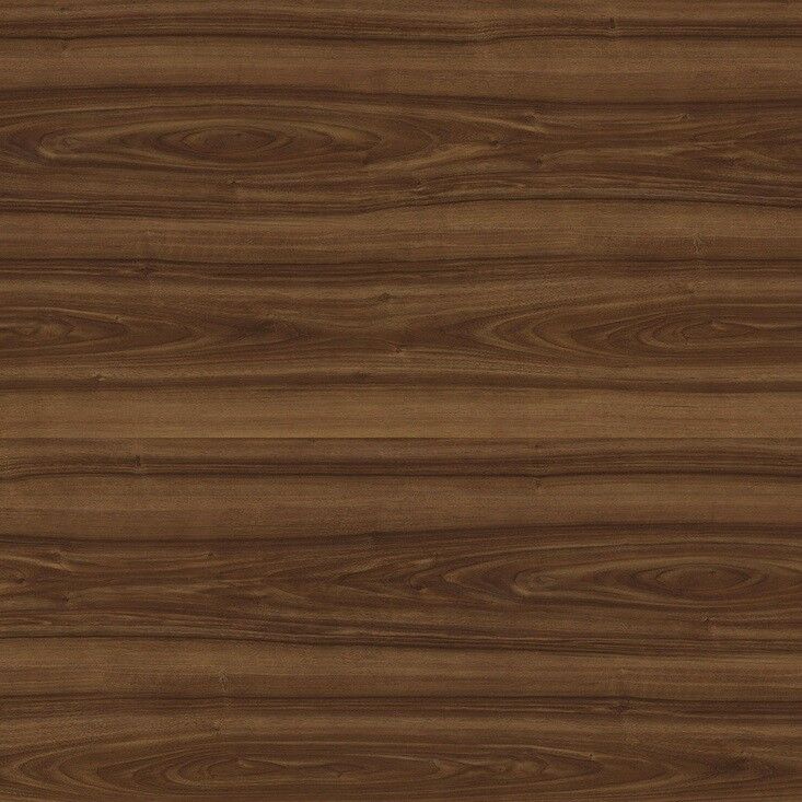 B2B Partner Garderobenwand HORIZONT, 3 Kleiderhaken, Ablage, Holzstruktur horizontal, Nussbaum