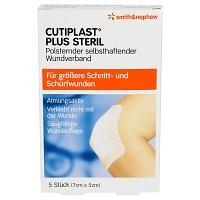 CUTIPLAST Plus steril 5x7 cm Verband 5 St
