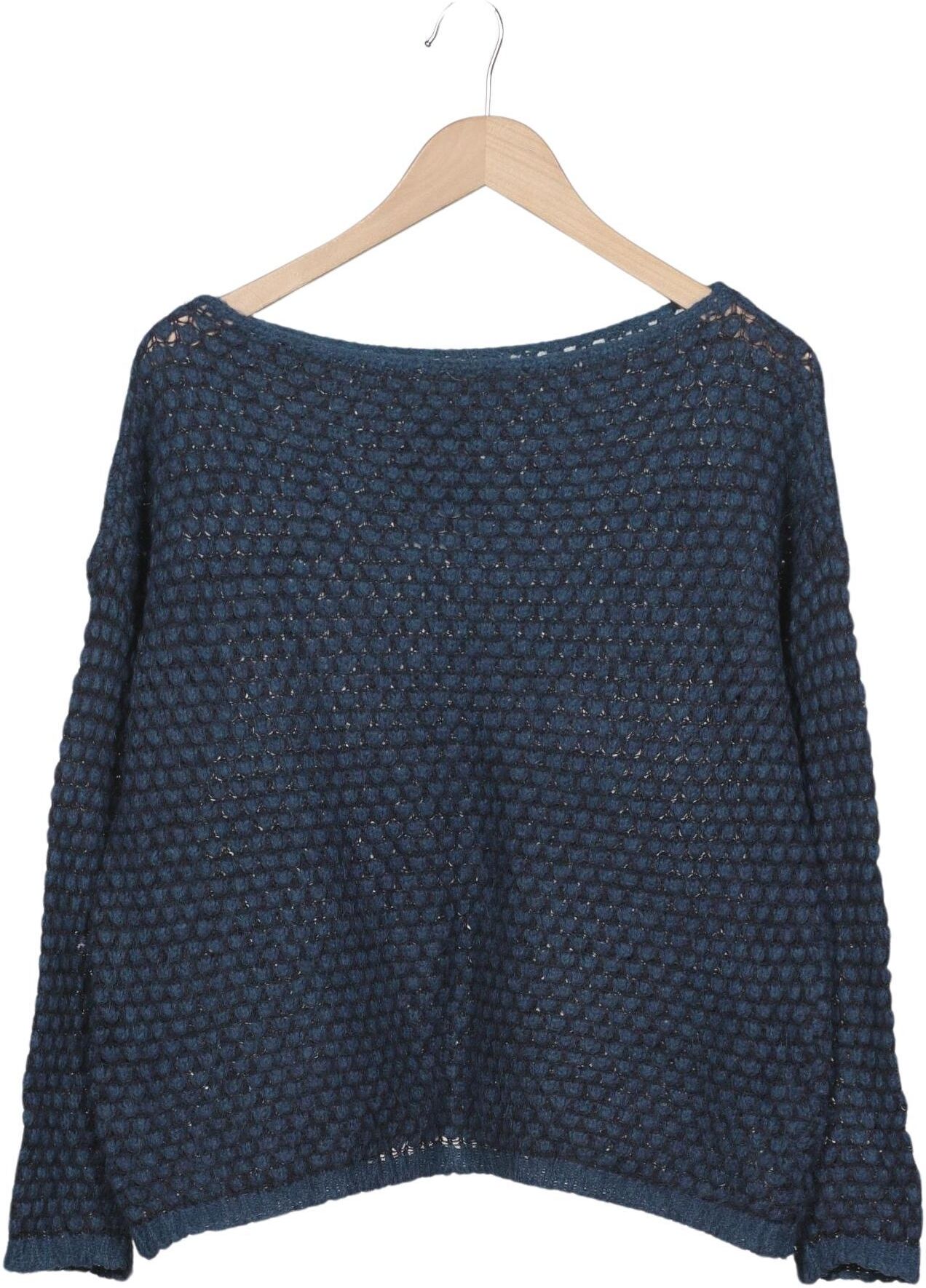 Kauf dich glucklich Damen Pullover, Marineblau, Gr. L, Synthetik / Wolle / Mohair - Second Hand