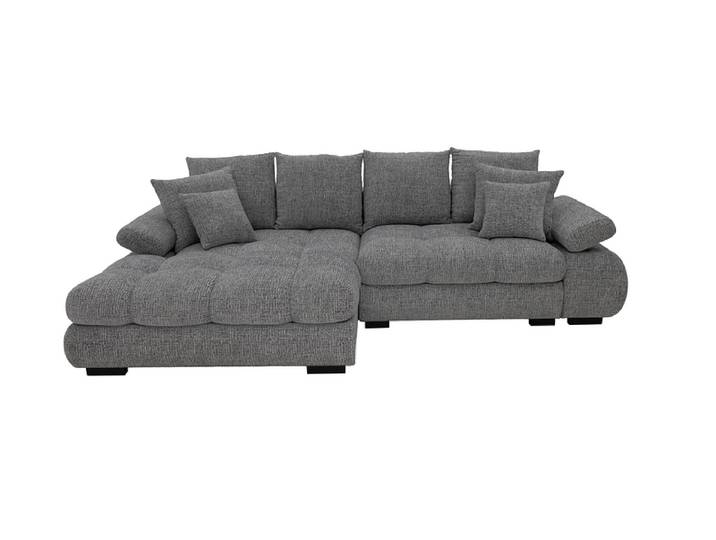 Ecksofa VELARO Stoff grau