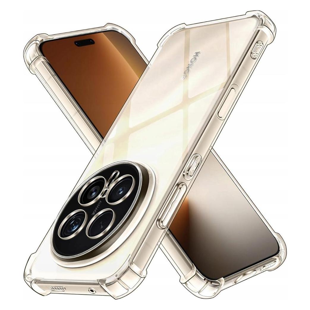 Techsuit - Shockproof Clear Silicone - Honor Magic8 Pro - Clear (Honor Magic 8 Pro) (62577916)