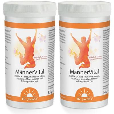 Männervital Dr.Jacob's Pulver 2x 2x350 g