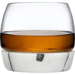 Chill Whiskyglas mit Marmorsockel