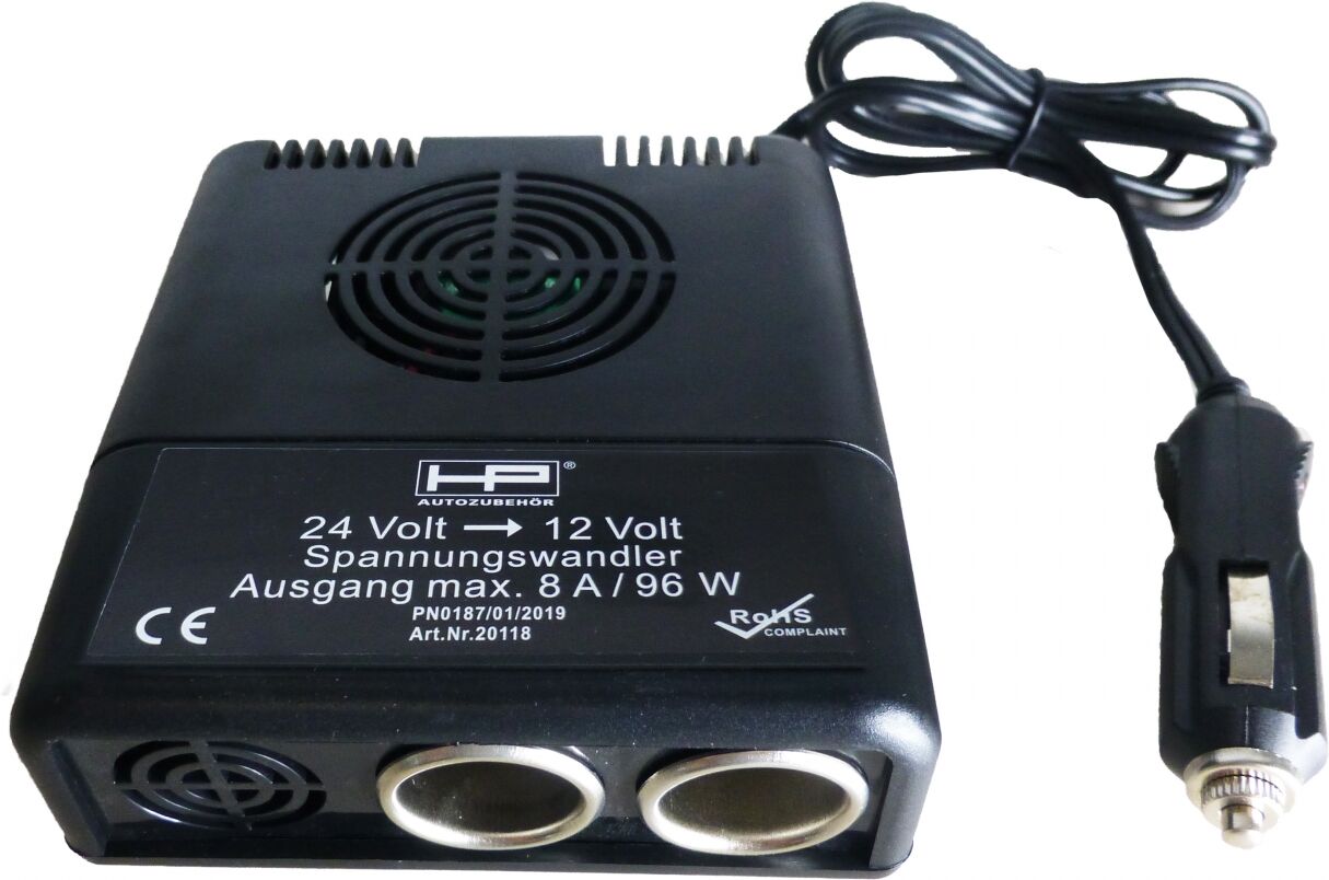 HP Autozubehör Spannungswandler Reduziertransformator 8 Ampere 20118