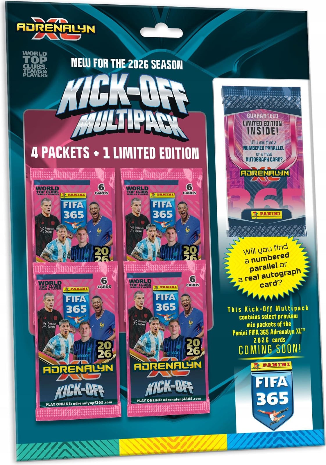 Panini FIFA 2026 voetbalkaarten startpakket