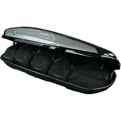 KJUST 5-teiliges Dachboxtaschen-Set für BMW Original-Dachbox mit 420 Liter