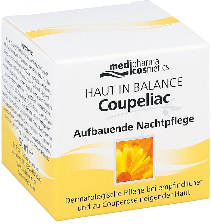 Medipharma Cosmetics Haut In Balance Coupeliac Aufbauende Nachtpflege 50ml