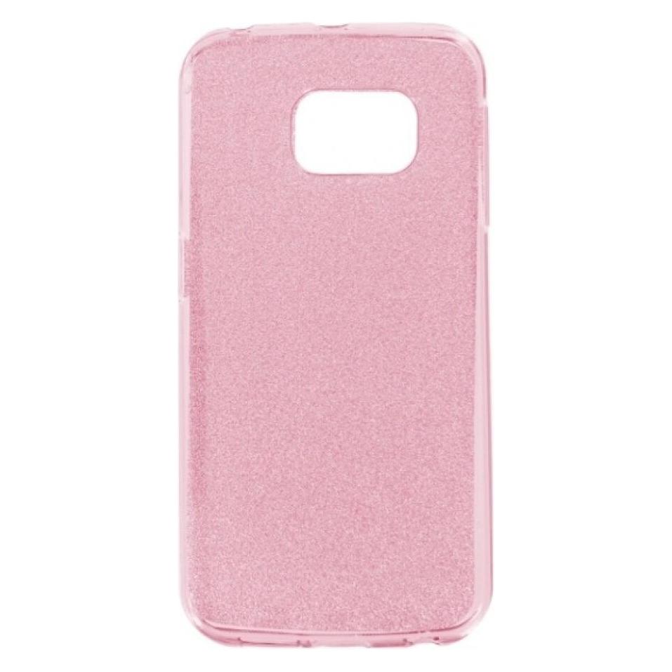 OEM TPU Case Glitter Samsung Galaxy S6 Edge pink (Samsung Galaxy S6 Edge) (25440209)