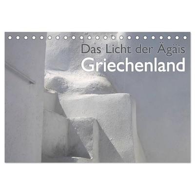 Griechenland - Das Licht der Ägäis (Tischkalender 2026 DIN A5 quer), CALVENDO Monatskalender