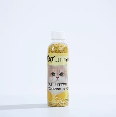 Inspire Curations Cat Litter Deodorizing Beads For Long Lasting Freshness yellow