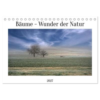 Bäume - Wunder der Natur (Tischkalender 2027 DIN A5 quer), CALVENDO Monatskalender