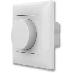 ISOLED Sys-Pro 1 Zone Einbau-Drehknopf-Funk-Dimmer mit 0/1-10V Output, 85-265V, 350W Schaltrelais ISO-114546
