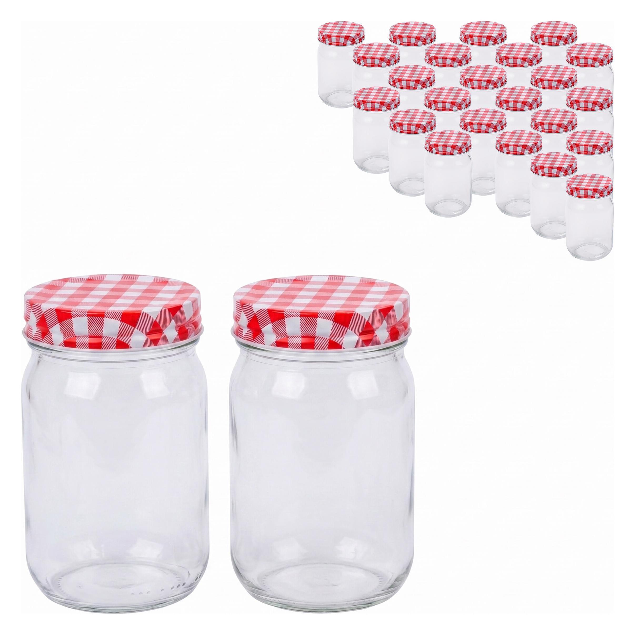 Relaxdays Einmachgläser-Set (25 Stk., 0.40 l) (4052025826956)