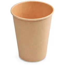 Pappbecher (FSC Mix/PE) kraft Ø90mm 420ml `0,3L/12oz/L`