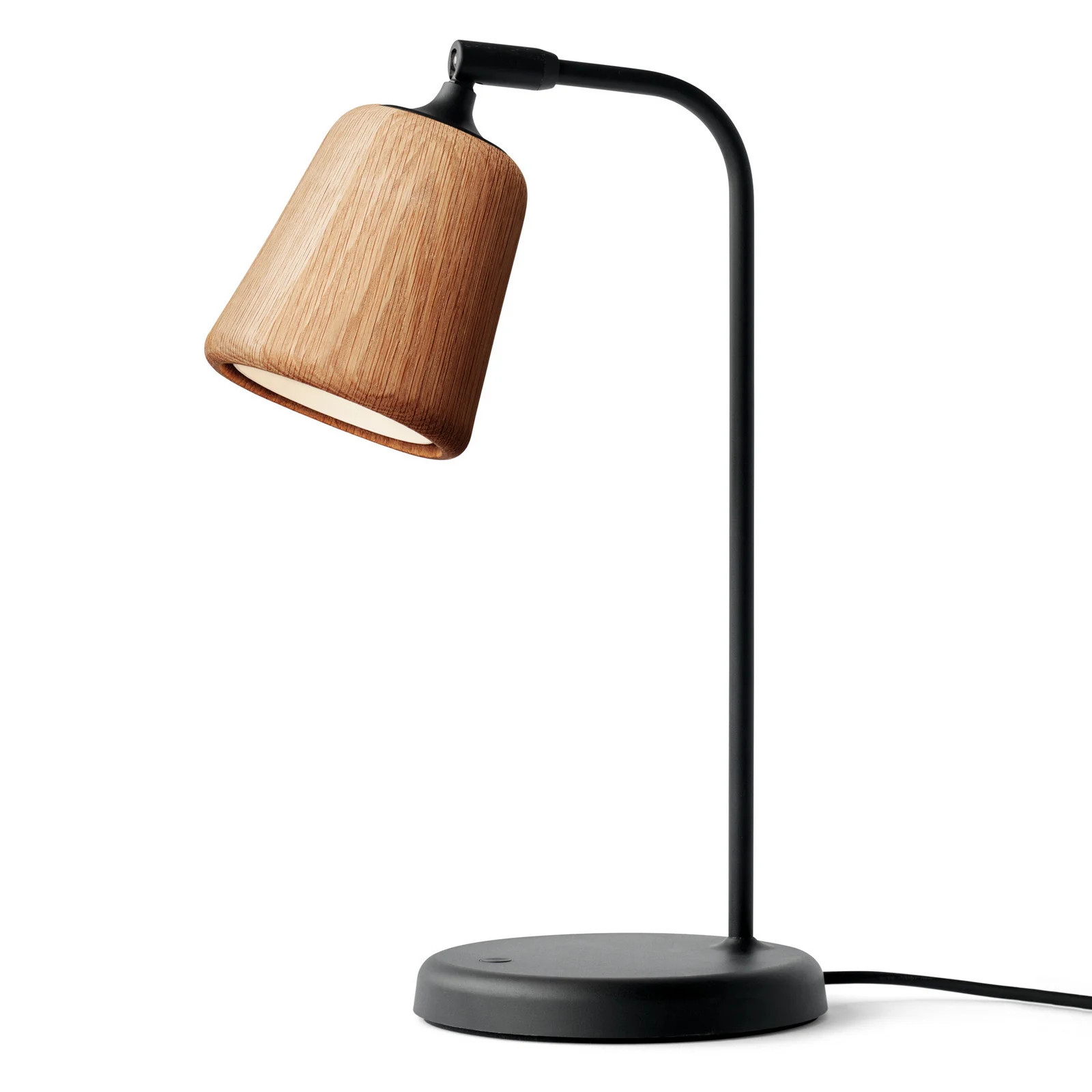 New Works Material The Originals Tafellamp - Natural Oak en Zwart - Scandinavisch Design