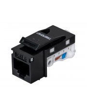 TRENDnet Cat6 RJ-45 Keystone 50er Pack schwarz (TC-K50C6BK)