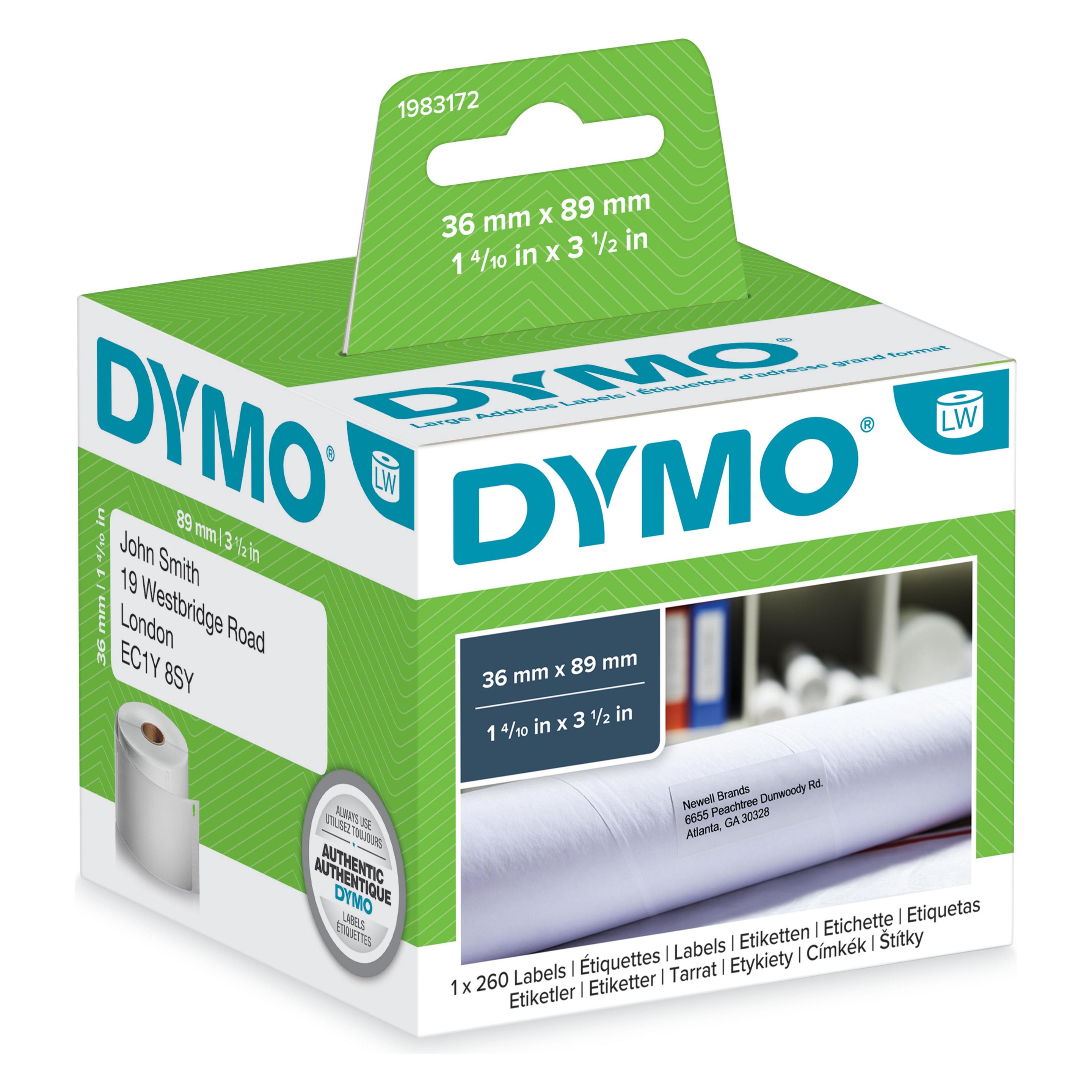 Dymo LW Etiketten (89 mm) (1983172)