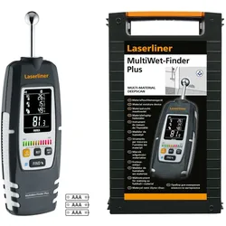Laserliner Materialfeuchtemessgerät MultiWet-Finder Plus -  Feuchtemessgerät