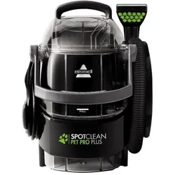 Bissell SpotClean Pet Pro Plus, Polsterreiniger + Teppichreiniger, Schwarz, Silber