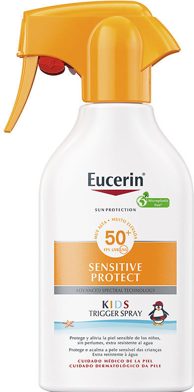 Eucerin Sun Sensitive Protect Kids pulvériser SPF50 250 ml