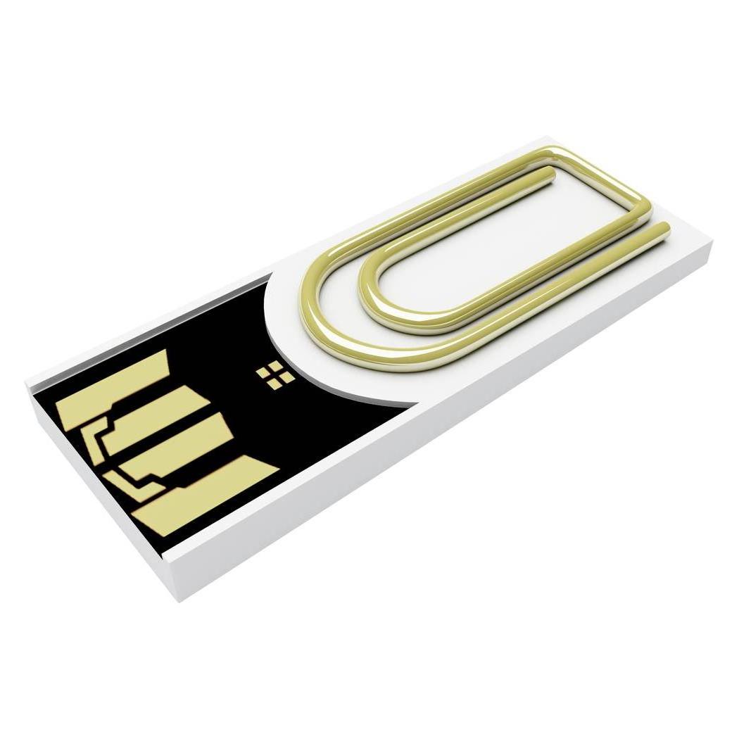 Xlyne clip/me TRUE DOCUMENT USB-Stick Bulk 8 GB Weiss CA08IW002 USB 2.0 (8 GB, USB-A) (CA08IW002)