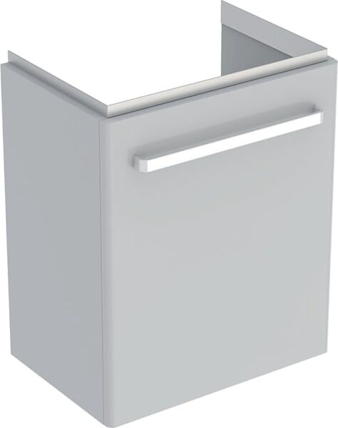Geberit élément bas Renova Compact 862056000 50x60,4x33,7cm, gris clair mat / gris clair brillant