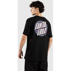 Santa Cruz Control Dot T-Shirt black Gr. M