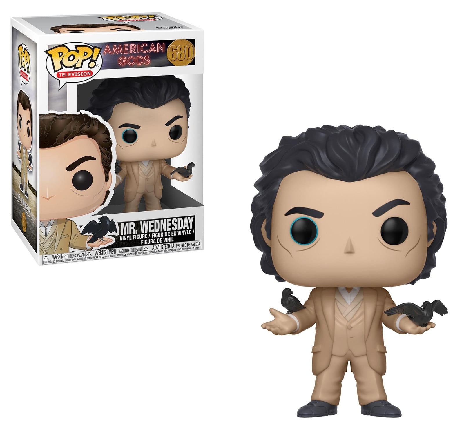 American Gods Wednesday Pop-figuur van vinyl