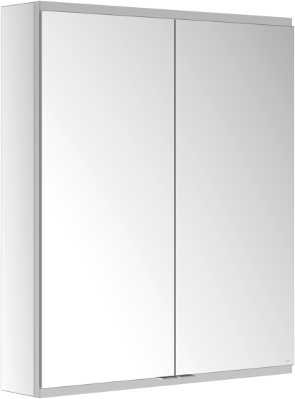 Keuco Royal Modular 2.0 Spiegelschrank 800201081100300 800 x 900 x 160 mm, 1 Steckdose, 1 Doppel-USB-Ladestelle, Wandvorbau, 2-türig