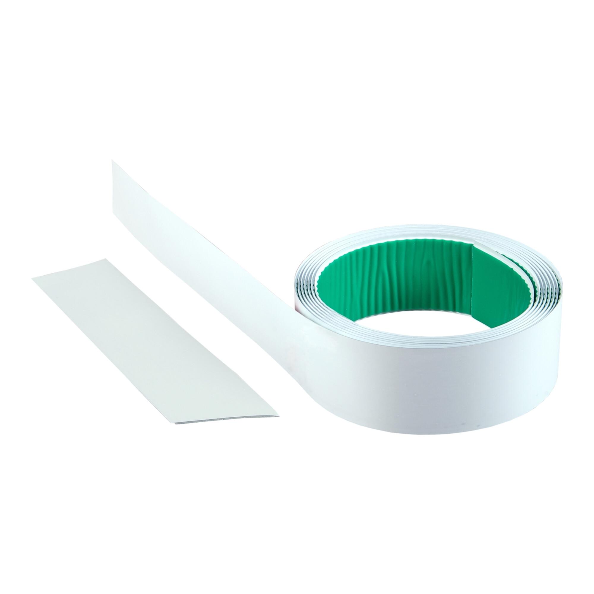 Eichner Selbstklebendes Ferroband 2500x35 mm weiß zum Anbringen von Magneten auf glatten Flächen, 9177-00510)