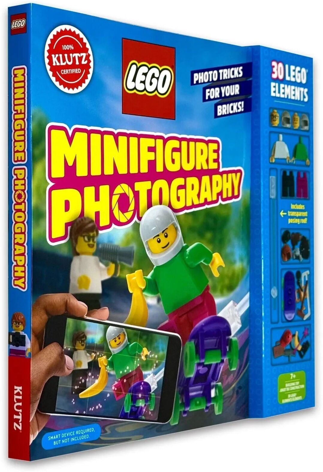 LEGO Minifigure Photography by Klutz - Scholastic Paperback Activity Book - Ages 7-9 - LEGO Minifigure Photo Tricks & Techniques Guide