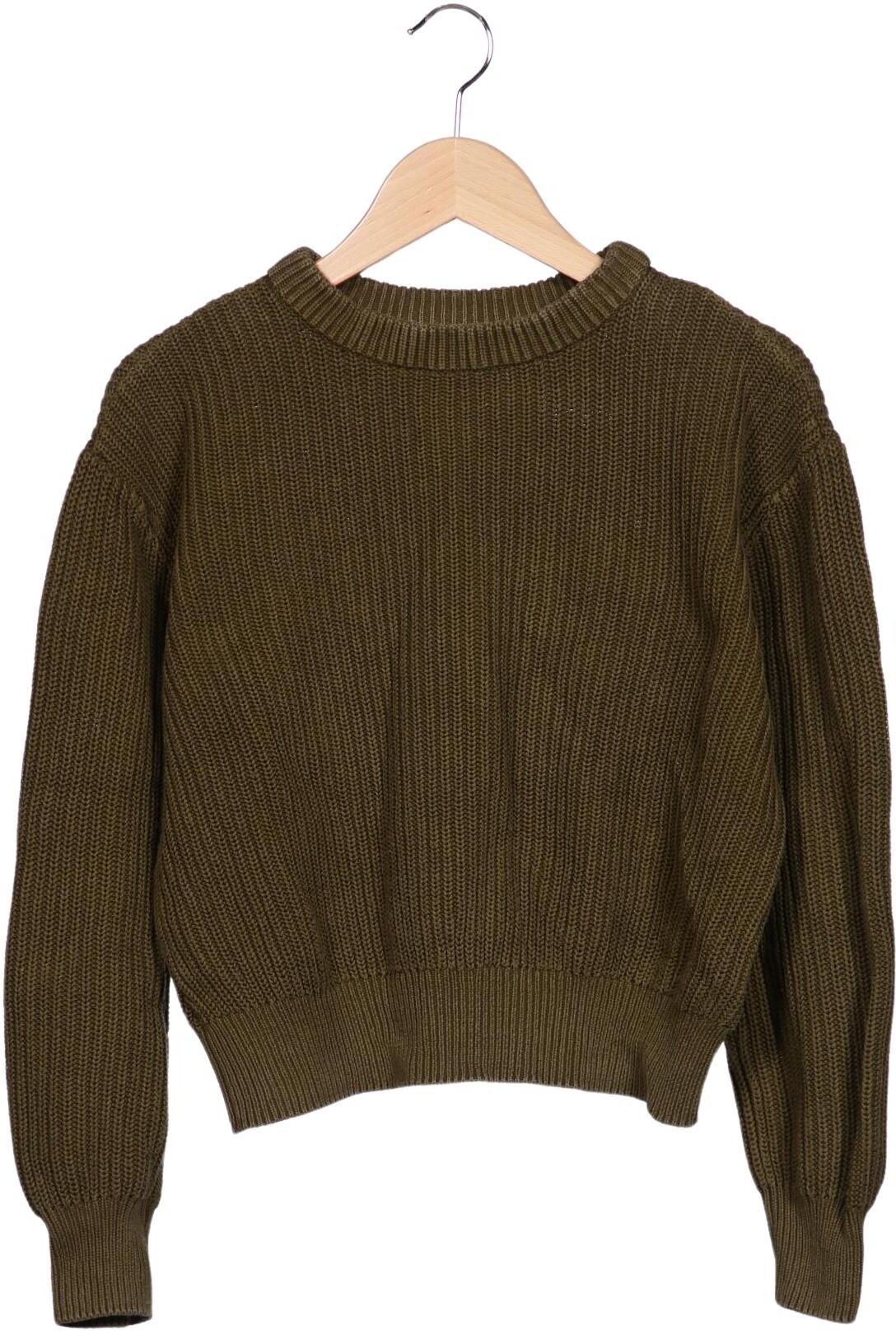 Minimum Damen Pullover, Grün, Gr. S, Baumwolle - Second Hand