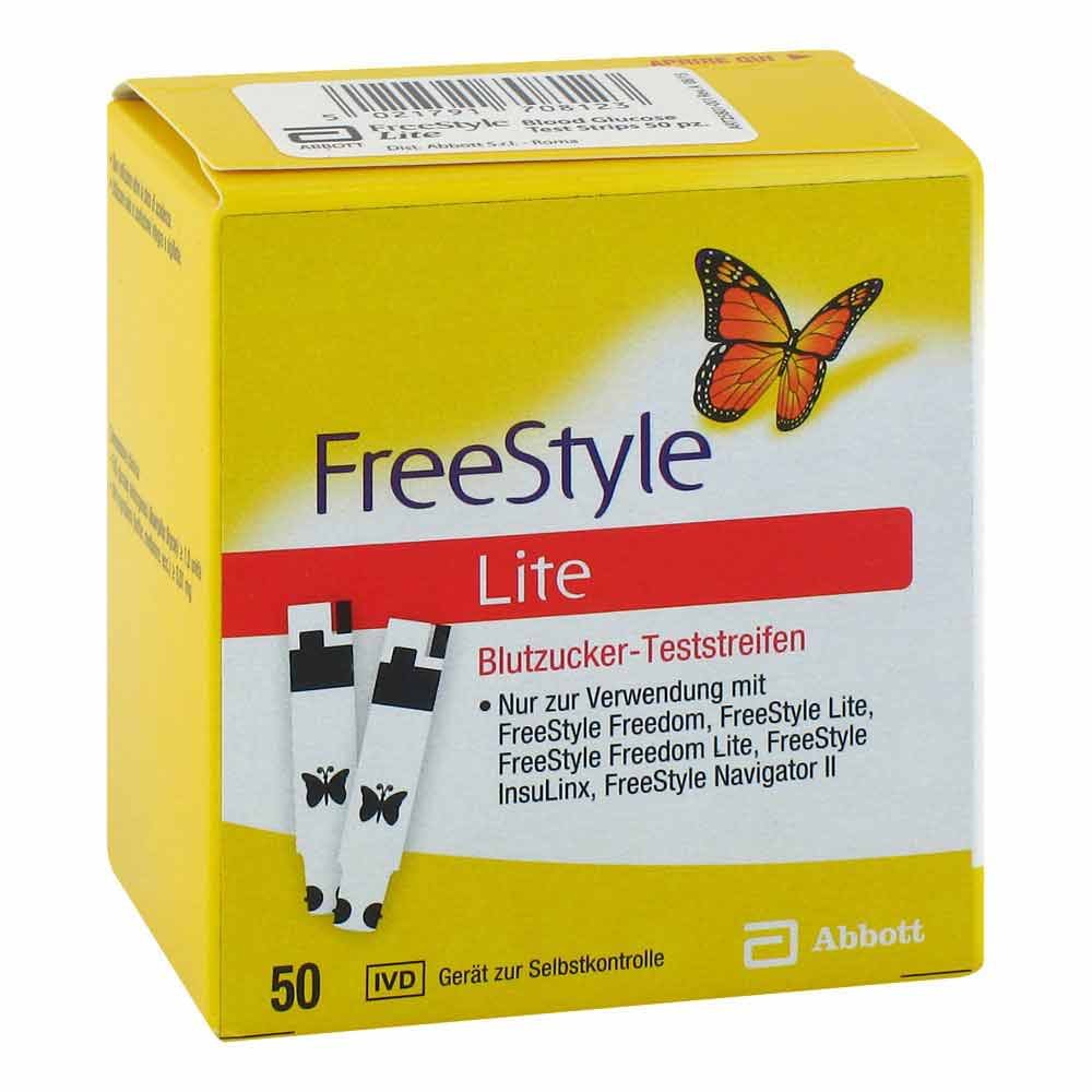 Medi-Spezial GmbH Freestyle Lite Teststreifen ohne Codieren 06797643
