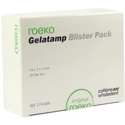 Gelatamp Tampons Blister Pack 7x7x14 mm 20 St