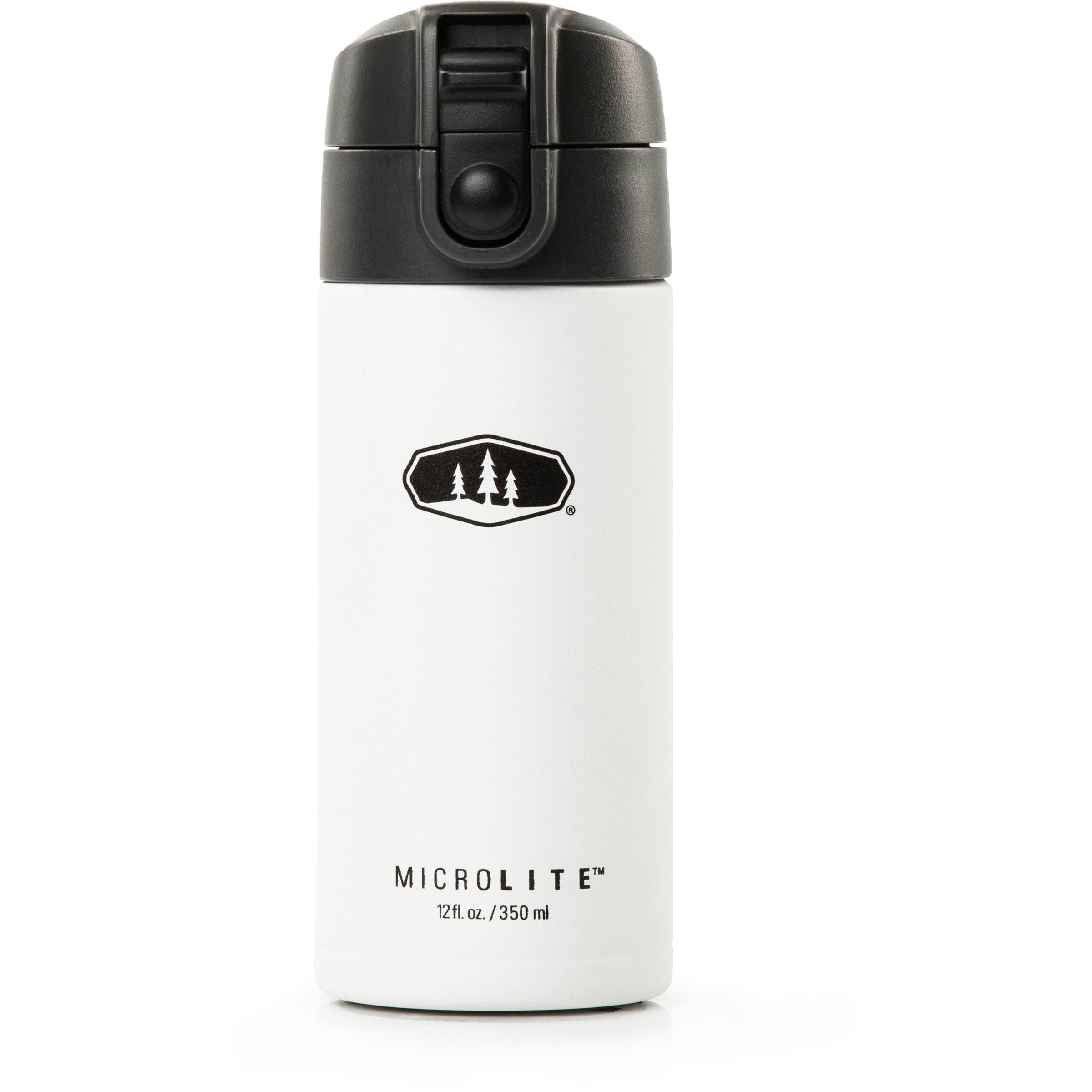 GSI Microlite 350 Flip Isolierflasche Isolierflaschen weiss Größe 0.35L