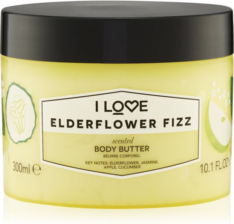 I Love Elderflower Fizz body butter 330 ml