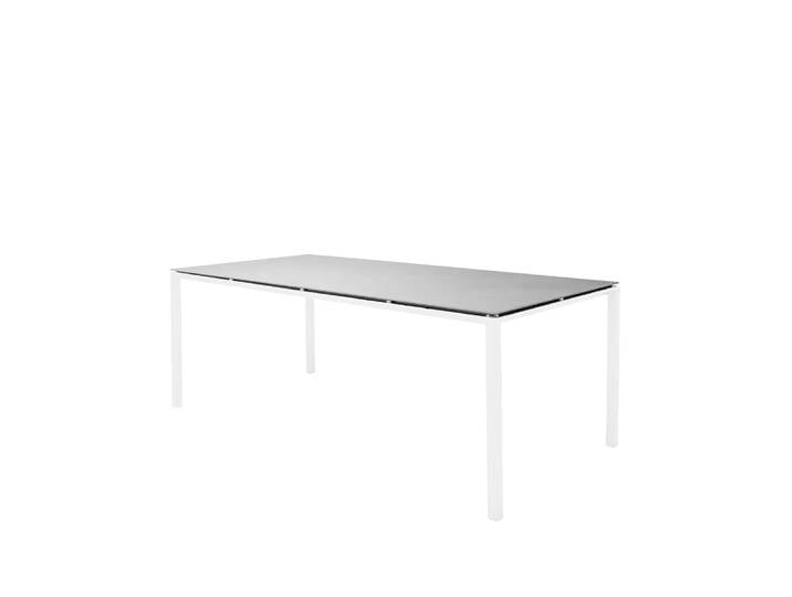 Cane-line Pure Esstisch Concrete grau-weiss 200x100 cm
