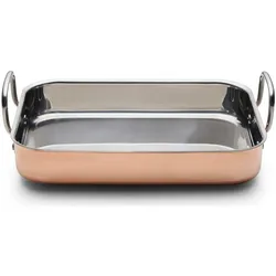 Mette Blomsterberg Blomsterbergs - Roasting Pan – 35 × 25.5 × 6.3 cm – Copper, Auflaufform, Kupfer