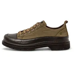 Art Unisex. 1189411D1003_0G3 1894 Birmingham grüne Schuhe (36), Wohnung, 1 bis 3 cm, Schnürsenkel, Lässig
