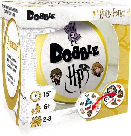 Asmodee Dobble Harry Potter kaartspel voor kinderen vanaf 6 jaar