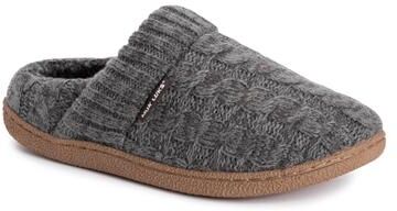 MUK LUKS Marcel Slipper - Mens M Size 9-10.5 Grey Slipper Medium