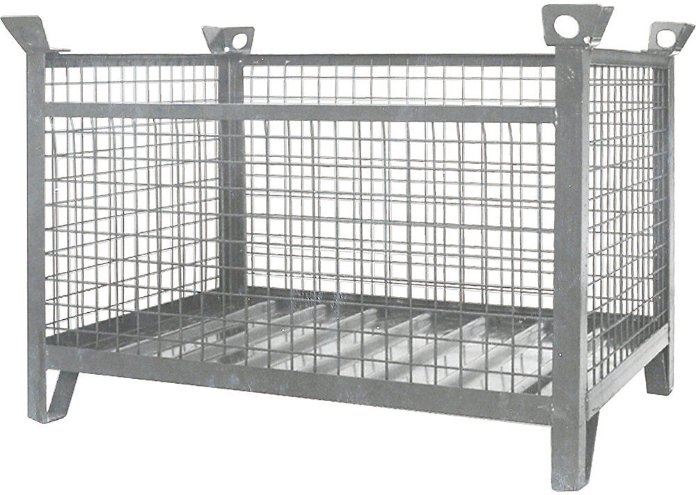 Gitterbox-Stapelbox, LxBxH 1000 x 800 x 750 mm, verzinkt Eichinger